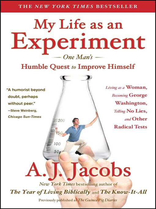 Title details for My Life as an Experiment by A. J.  Jacobs - Available